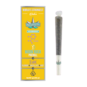 PRESIDENTIAL - 1g 24K Infused Moonrock Pre-Roll - Presidential