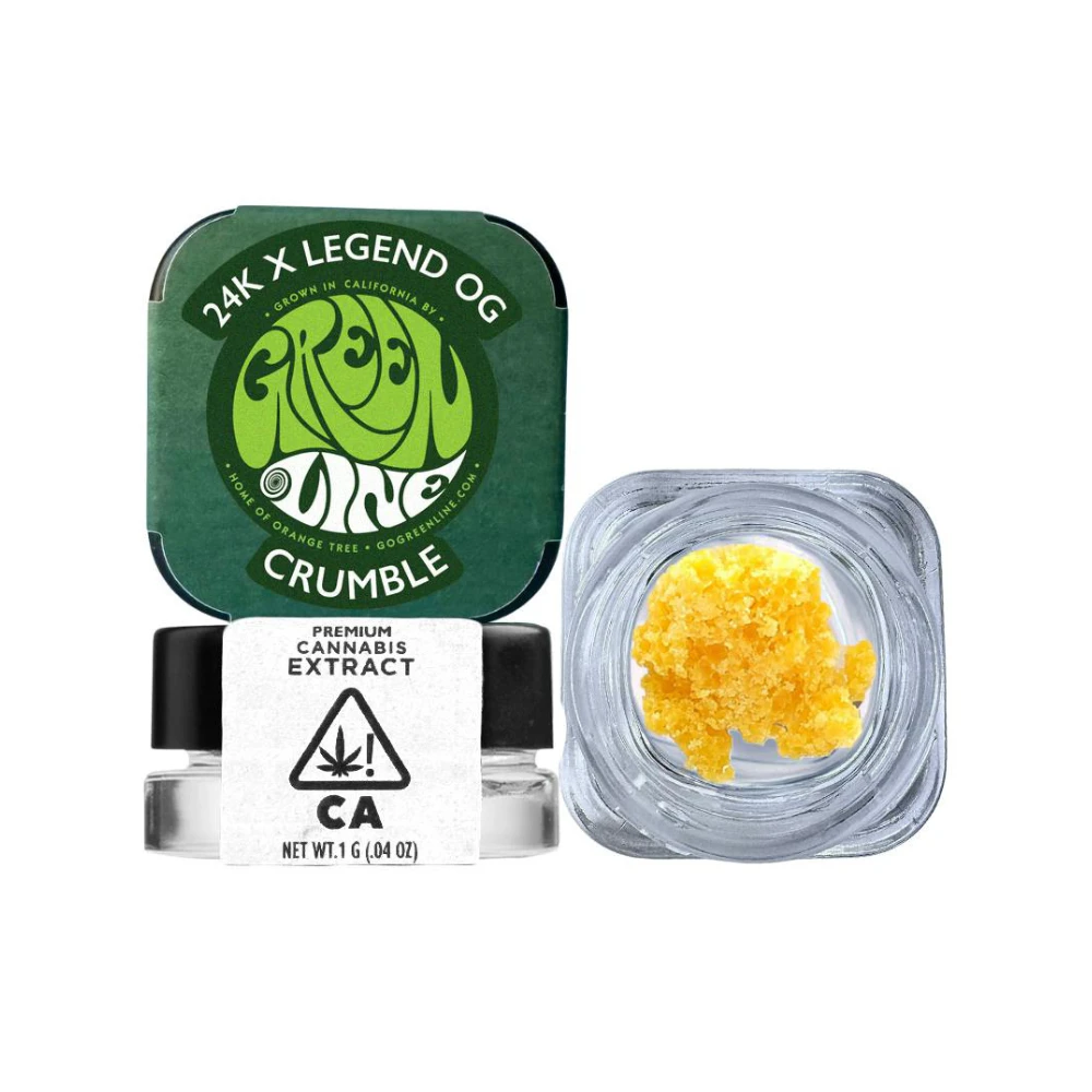 Greenline - 1g 24k x Legend OG Crumble - Greenline Main Image