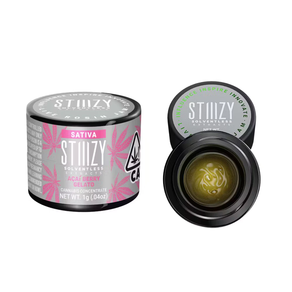 STIIIZY - 1g Acai Berry Gelato Live Rosin Jam - STIIIZY Main Image