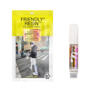 Friendly Brand - 1g Alien Dawg Cured Resin (510 Thread) - Friendly