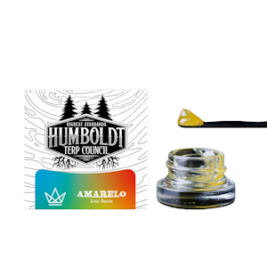HUMBOLDT TERP COUNCIL - 1g Amarelo Live Resin - Humboldt Terp Council