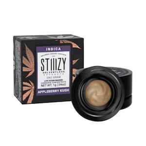 STIIIZY - 1g Appleberry Kush Live Rosin Badder - STIIIZY