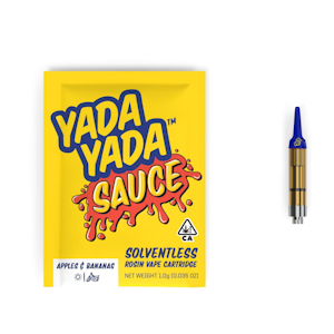 Yada Yada - 1g Apples & Bananas Live Rosin (510 Thread) - Yada Yada