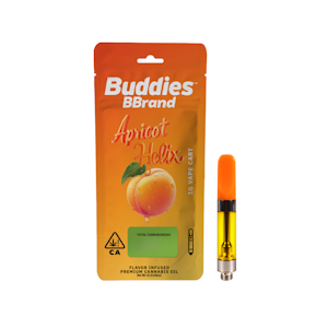 Buddies Brand - 1g Apricot Helix (510 Thread) - Buddies