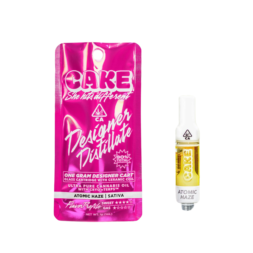 1g Atomic Haze Designer Distillate (510 Thread) - CAKE - ...