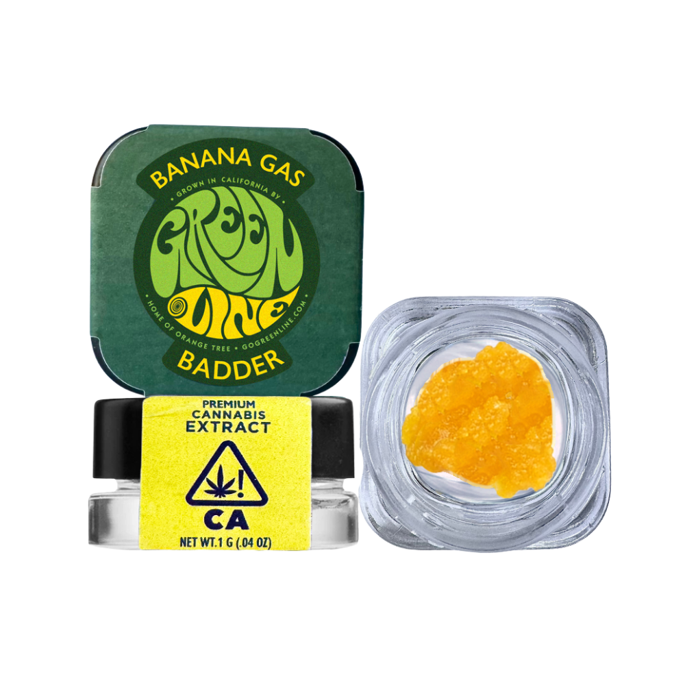 1g Banana Gas Badder - Greenline picture
