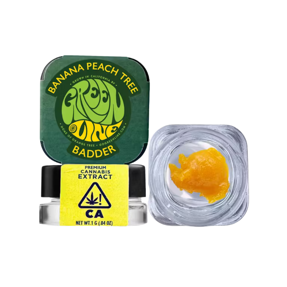 1g Banana Peach Tree Badder - Greenline picture