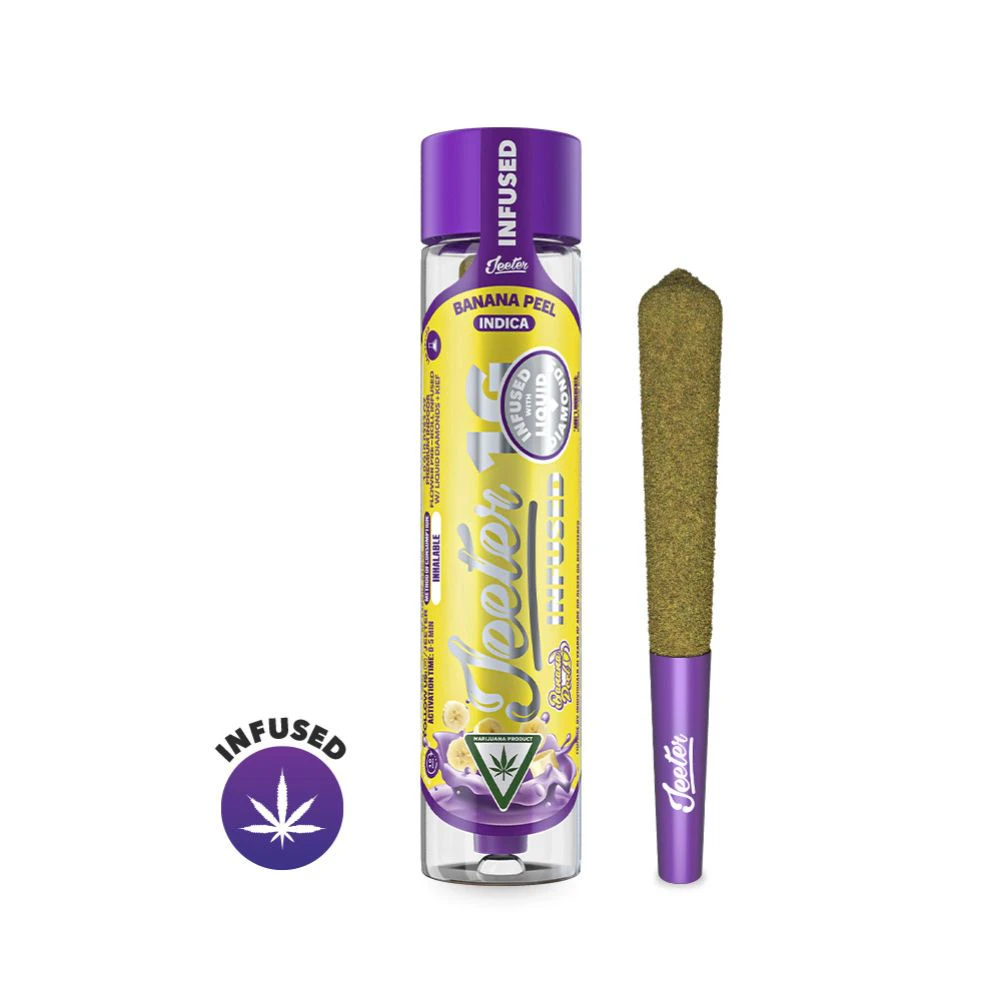 Jeeter - Banana Peel 1g Infused Preroll - JEETER Main Image
