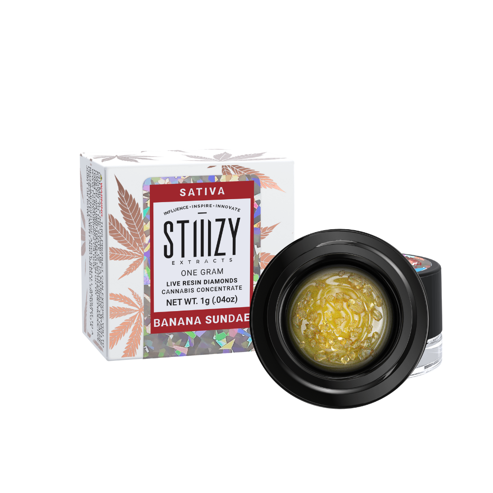 1g Banana Sundae Live Resin Diamonds - STIIIZY picture