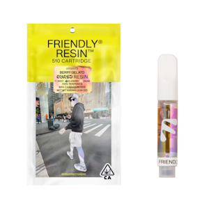 Friendly Brand - 1g Berry Gelato Cured Resin (510 Thread) - Friendly