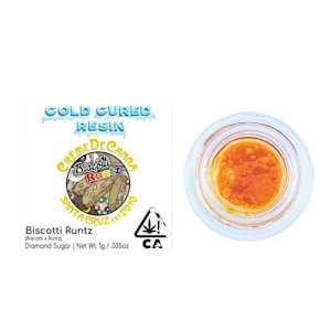 CREME DE CANNA - 1g Biscotti Runtz Diamond Sugar - Creme de Canna