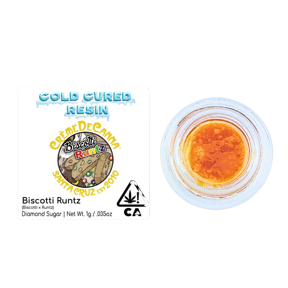 CREME DE CANNA - 1g Biscotti Runtz Diamond Sugar - Creme de Canna Main Image