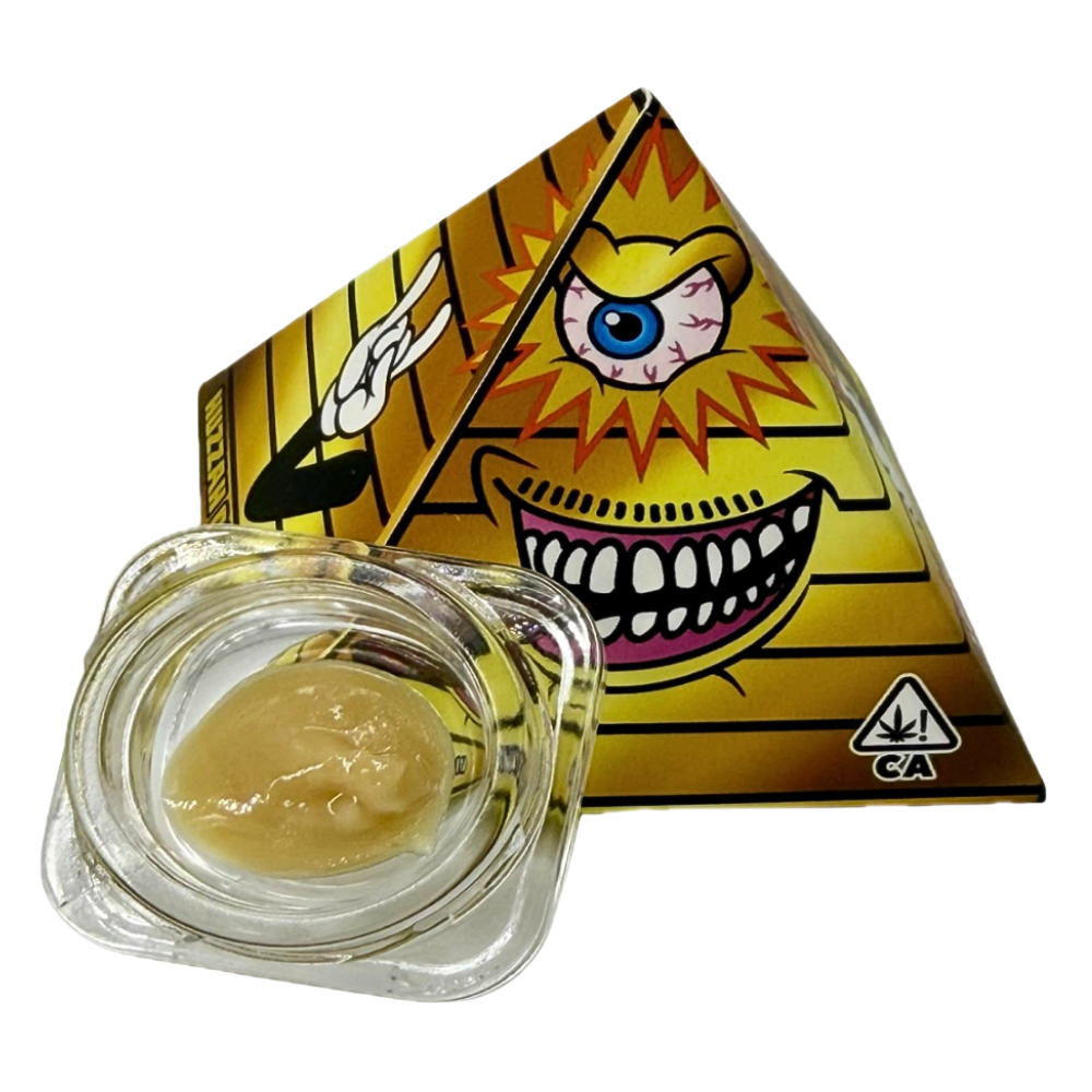 1g Black Bubblegum Horchata Live Rosin - Huzzah picture