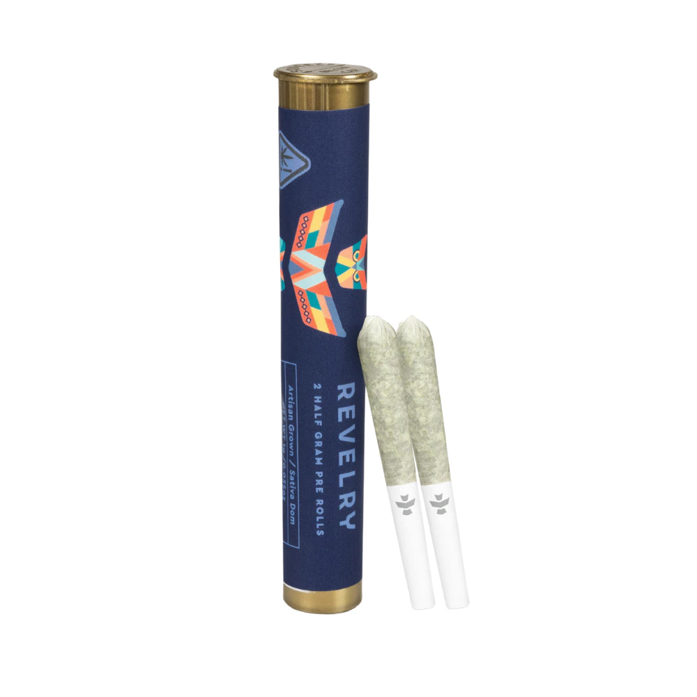 REVELRY - 1g Blackberry Lemonade Pre-Roll Pack (.5g - 2 pack) - Revelry Main Image