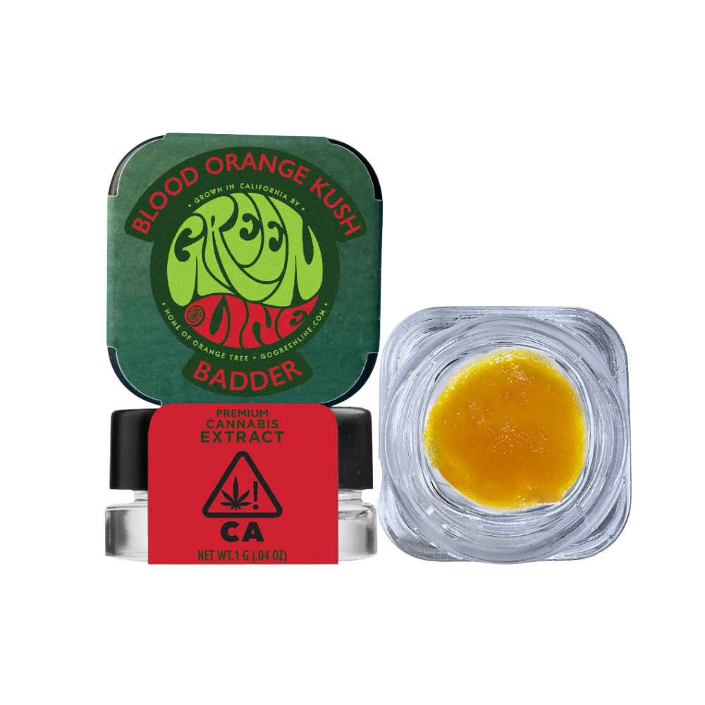 1g Blood Orange Kush Badder - Greenline picture