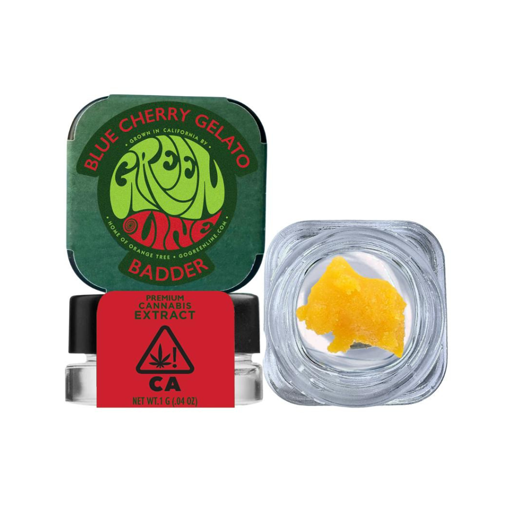 1g Blue Cherry Gelato Badder - Greenline picture
