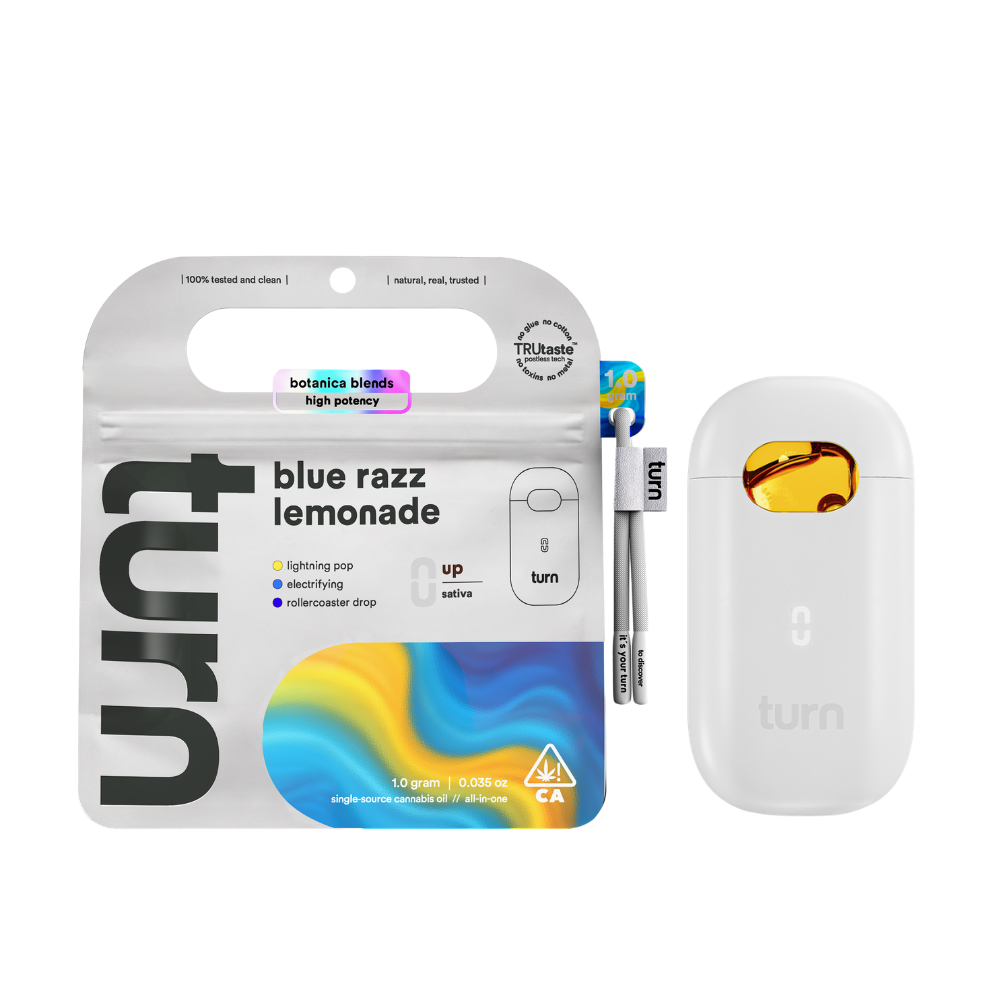 1g Blue Razz Lemonade Turn UP (Ready-to-Use) - TurnOne picture