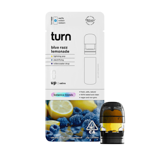 TURN - 1g Blue Razz Lemonade Turn UP Pod - Turn