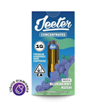 1g Blueberry Kush Liquid Diamond Juice (510 Thread) - Jeeter