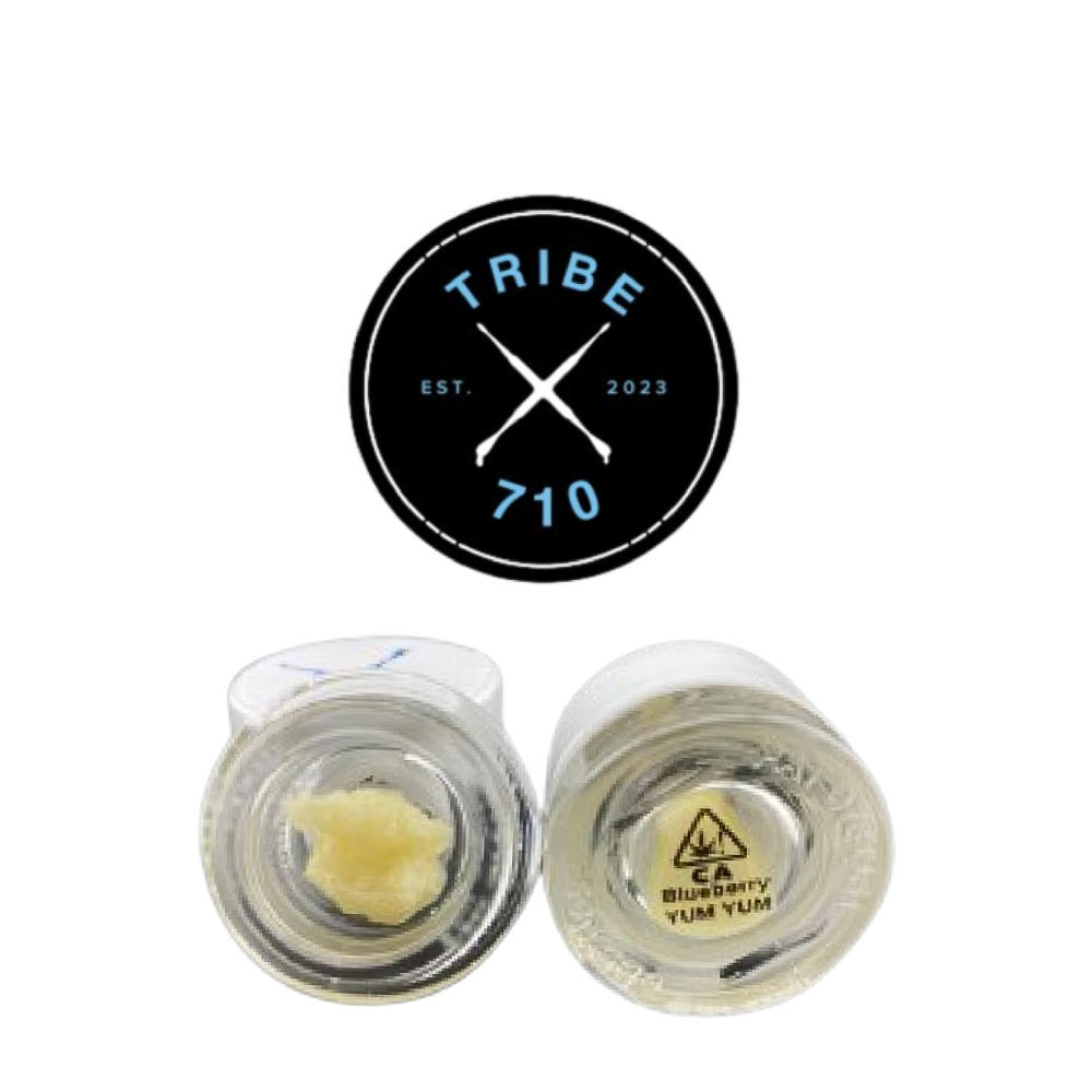 1g Blueberry Yum Yum Cured Resin Batter - Tribe 710 picture