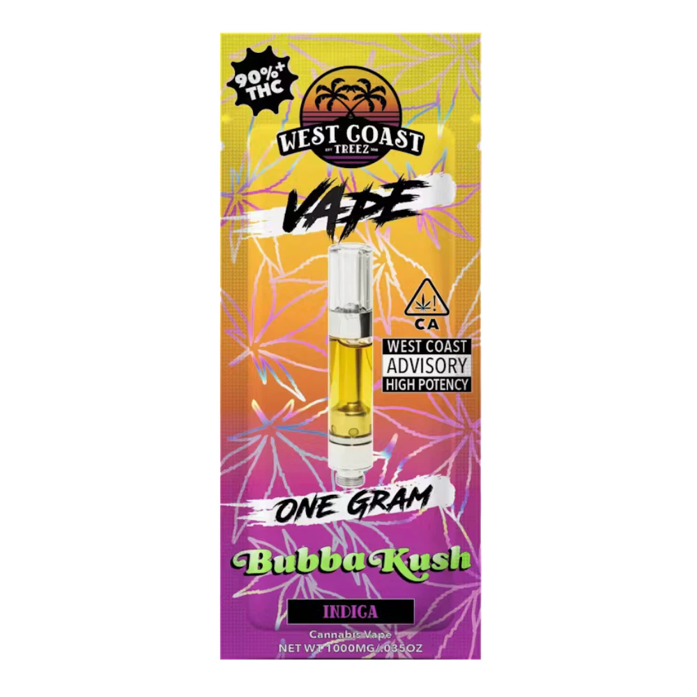 West Coast Treez - 1g Bubba Kush (510 Thread) - West Coast Treez Main Image