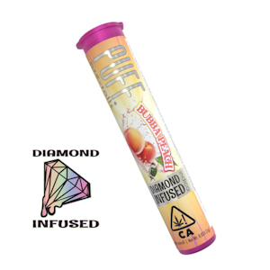 PUFF - 1g Bubba Peach Diamond Infused Pre-Roll - Puff
