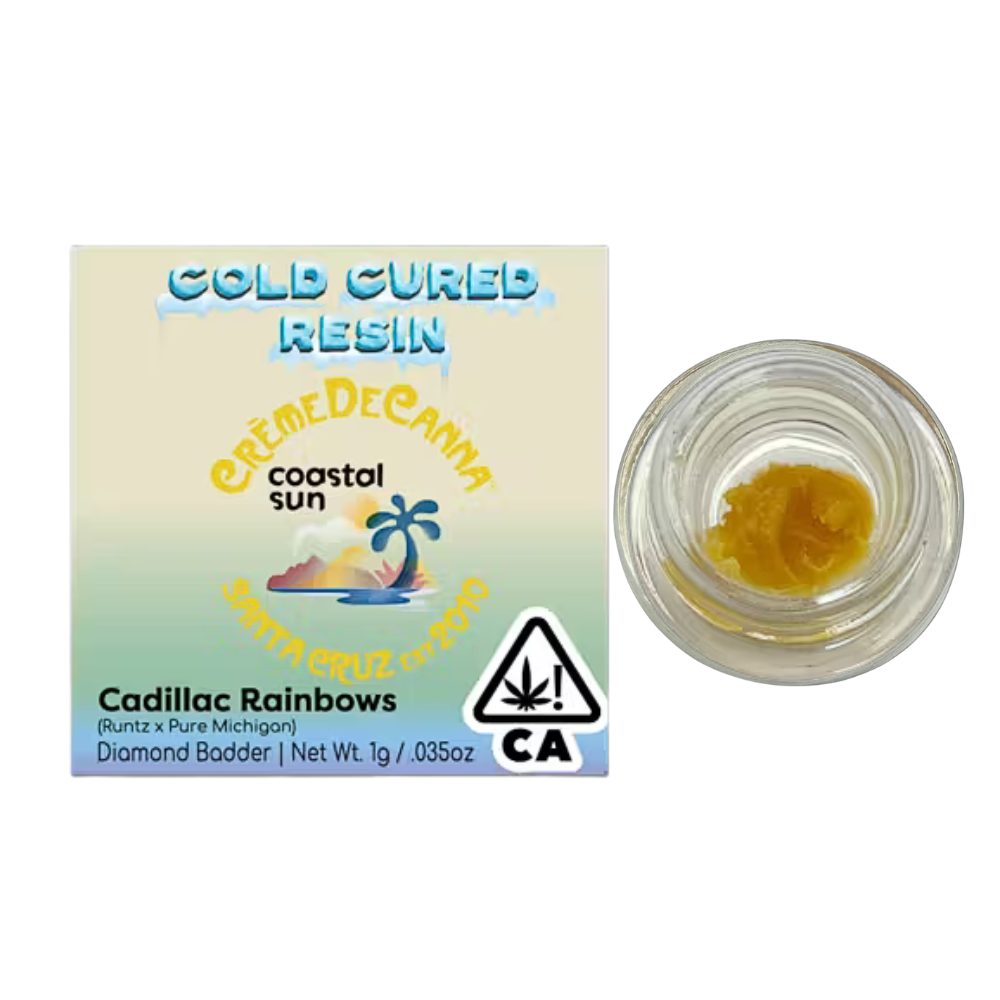 1g Cadillac Rainbows Diamond Badder (Coastal Sun Collab) - Creme de Canna picture