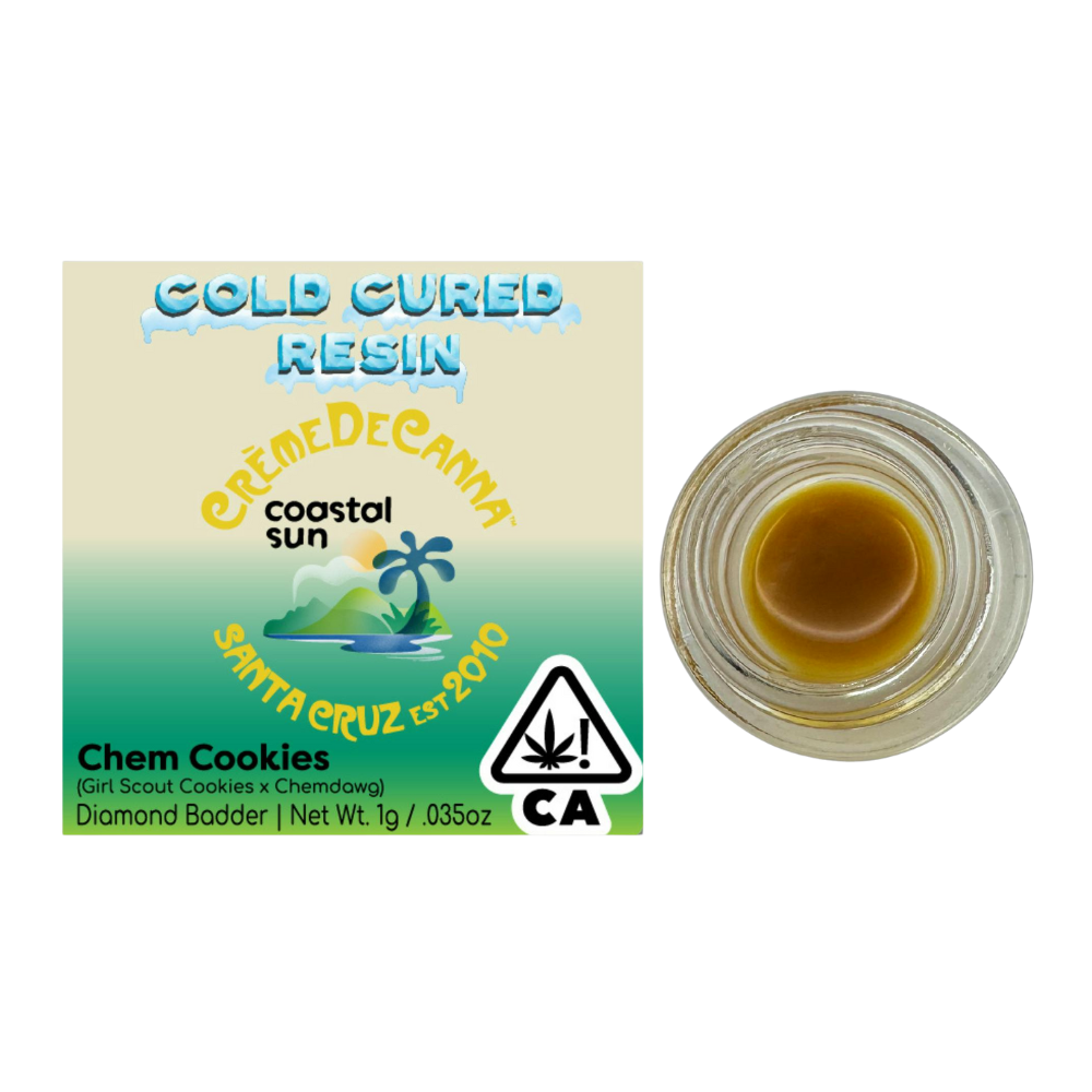 1g Chem Cookies Diamond Badder (Coastal Sun Collab) - Creme de Canna picture