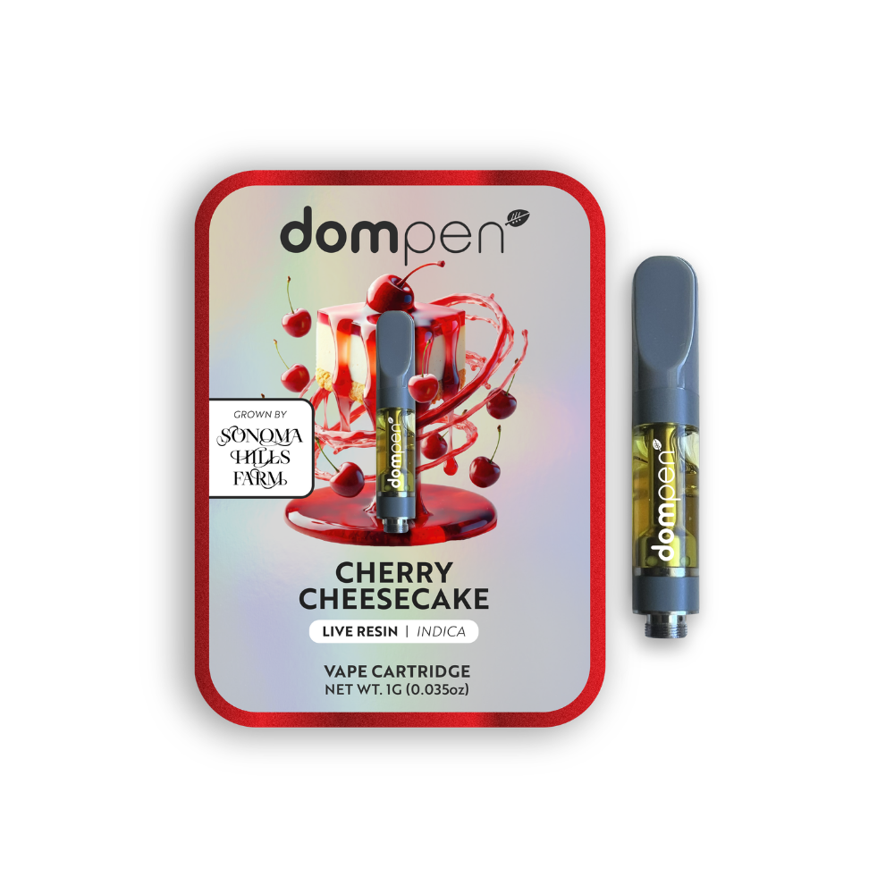 1g Cherry Cheesecake Live Resin (510 Thread) - DomPen picture
