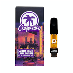 Connected - 1g Cherry Fade Cured Resin (510 Thread) - Connected