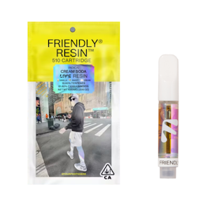 Friendly Brand - 1g Cream Soda Live Resin (510 Thread) - Friendly