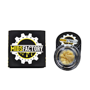 1g Peach Crescendo Cured Resin Crumble - Mids Factory