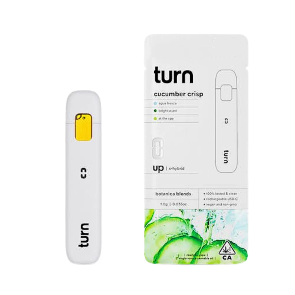 turn - 1g Cucumber Crisp Botanica Blend Ready-to-Use (Turn Up) - Turn Main Image
