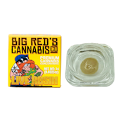 Big Red's Cananbis Co - Dante's Inferno - Tier 3 - Live Rosin - Indica Hybrid - 1g