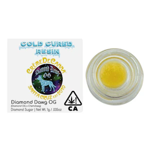 CREME DE CANNA - 1g Diamond Dawg OG Sugar - Creme De Canna