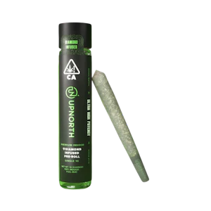 UpNorth - Bubba Kush (I) | 1g Diamond Infused Preroll | UpNorth