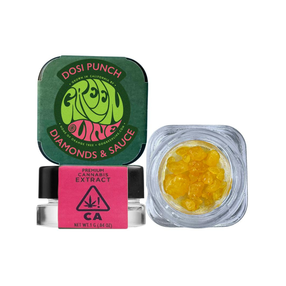 1g Dosi-Punch Diamonds & Sauce - Greenline picture