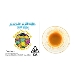 CREME DE CANNA - 1g Dosilato Diamond Badder - Creme de Canna