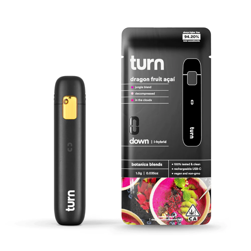 turn - 1g Dragon Fruit Acai Botanica Blend Ready-to-Use (Turn Down) - Turn Main Image