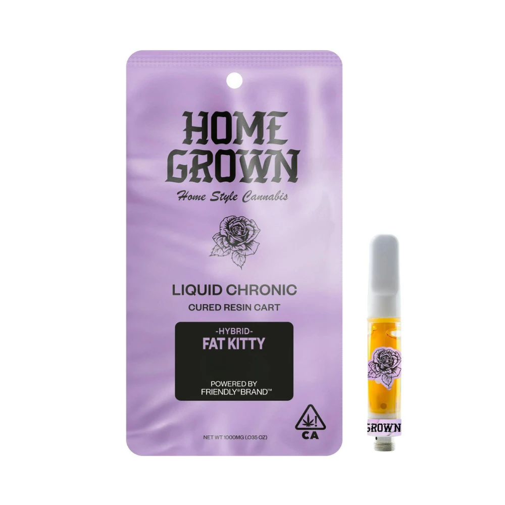 Friendly Brand - 1g Fat Kitty Cured Resin (510 thread) - Home Grown by Friendly Main Image
