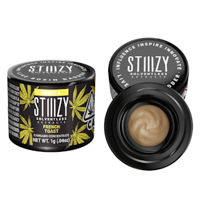 STIIIZY - 1g French Toast Live Rosin Badder - STIIIZY