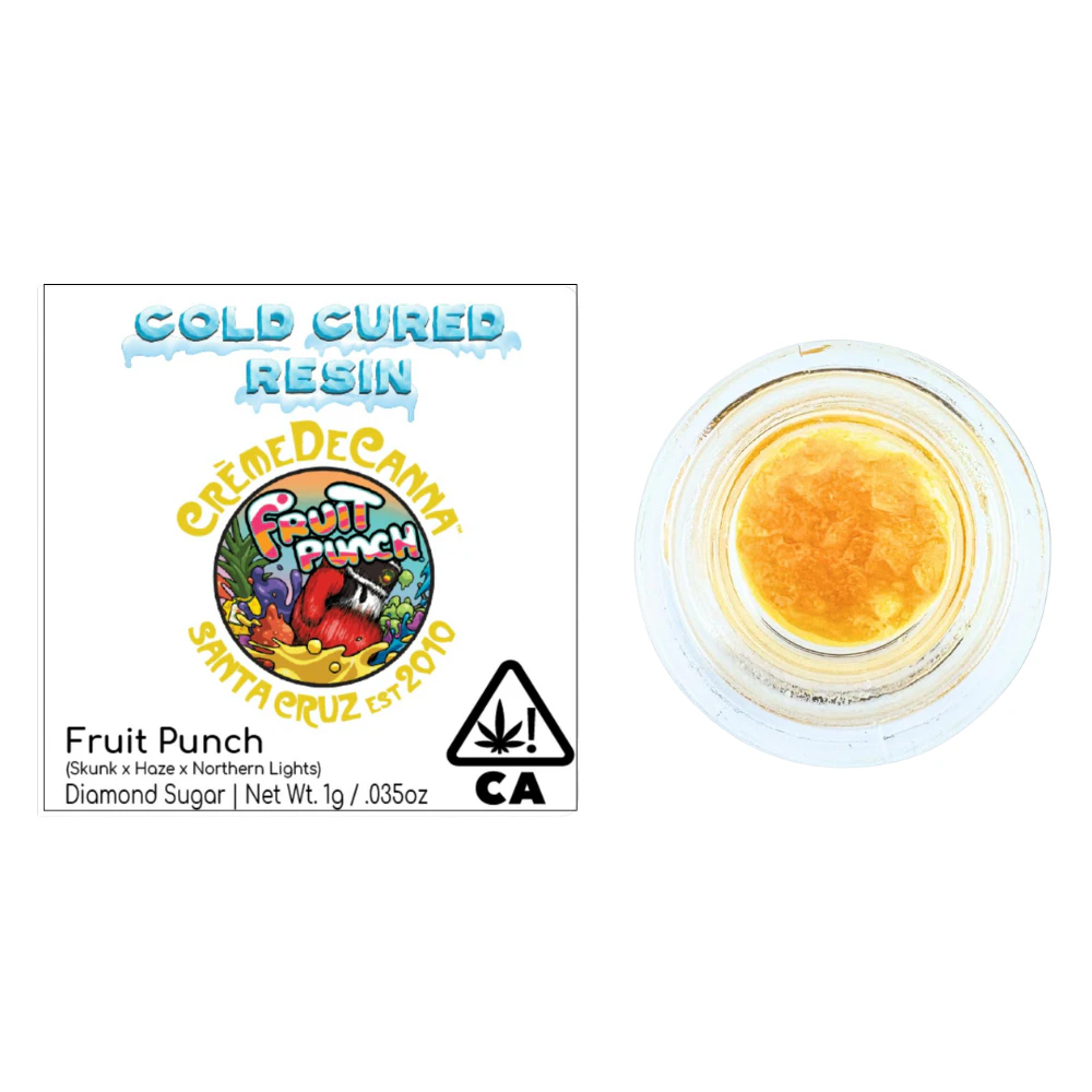 CREME DE CANNA - 1g Fruit Punch Diamond Sugar - Creme De Canna Main Image