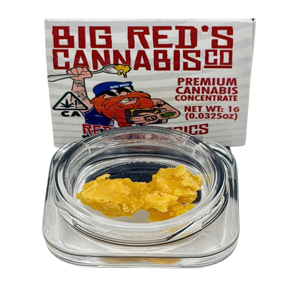 1g Galactic Warheads Budder - Big Red's Cannabis Co. picture