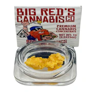 1g Galactic Warheads Budder - Big Red's Cannabis Co.