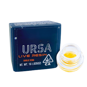 URSA - 1g Garlic Icing Live Resin - URSA