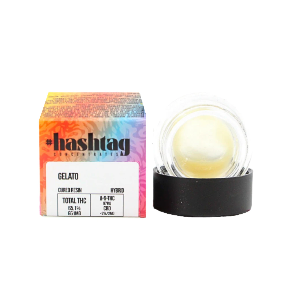 hashtag - 1g Gelato Cured Resin - #Hashtag Main Image