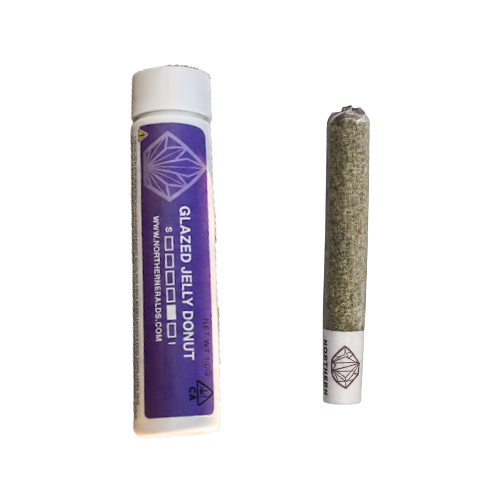 1g Glazed Jelly Donut (Indoor) Pre-Roll - Northern Emeralds picture