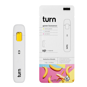 Turn - 1g Gone Bananas Botanica Blend Disposable (Turn Up) - Turn