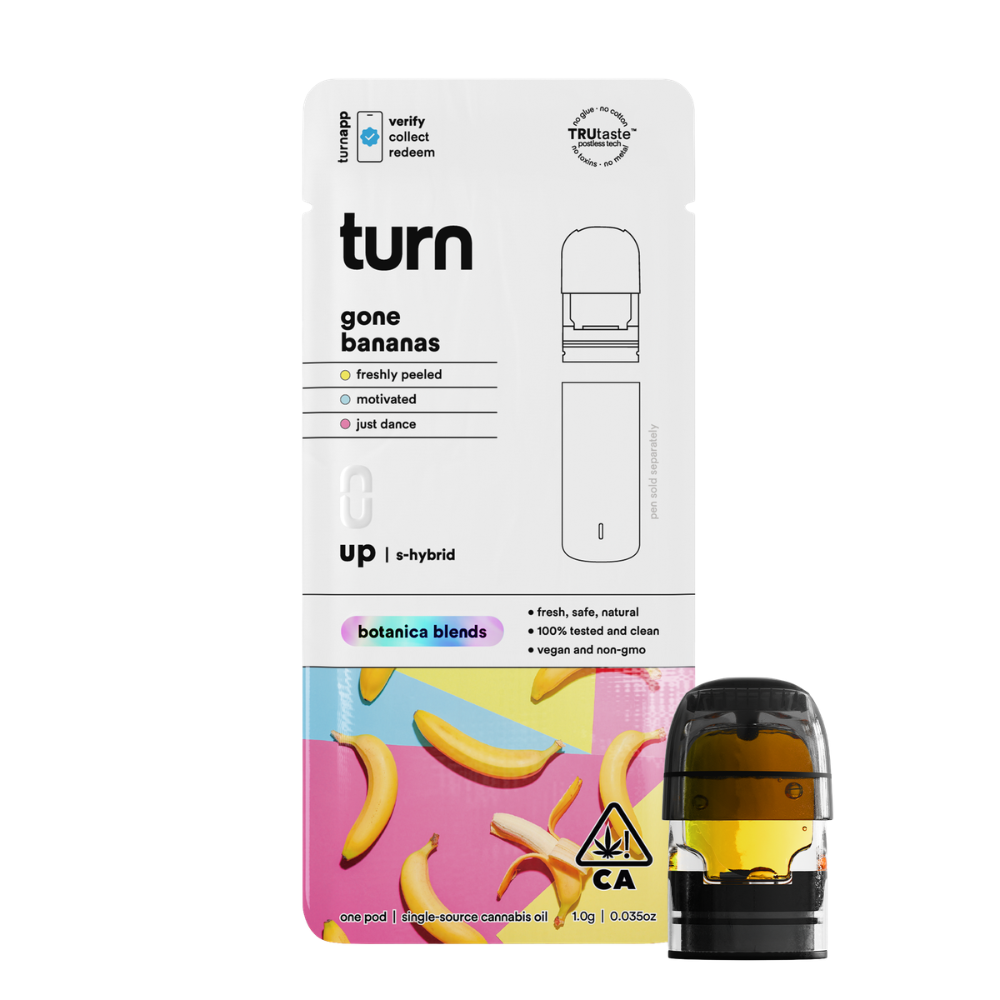 1g Gone Bananas Turn UP Pod - Turn picture