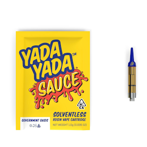 Yada Yada - 1g GovernMint Oasis Live Rosin (510 Thread) - Yada Yada